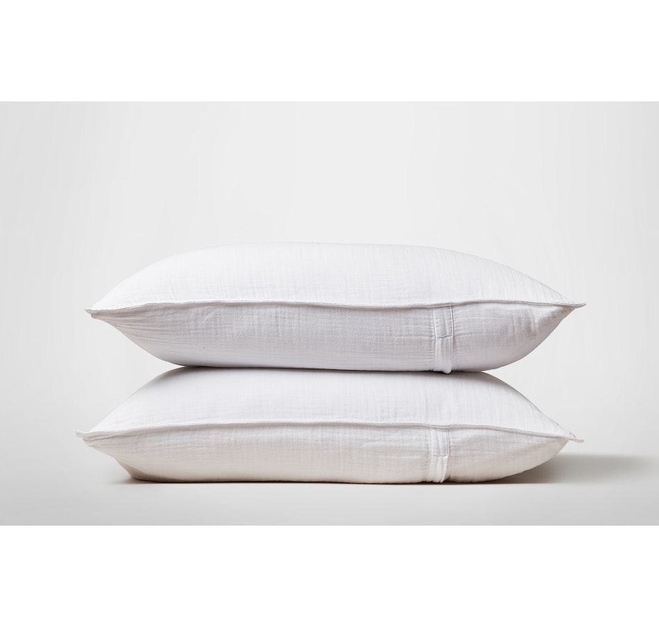 Image 753760_WHT.jpg, Product 753-760 / Price $68.00 - $80.00, Silk & Snow Muslin Sham Set from Silk & Snow on TSC.ca's Home & Garden department