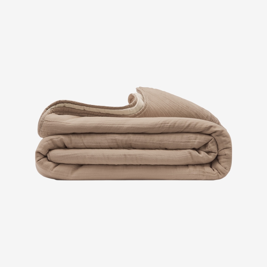Image 753762_CHAI.jpg, Product 753-762 / Price $216.00 - $337.00, Silk & Snow Muslin Quilt from Silk & Snow on TSC.ca's Home & Garden department
