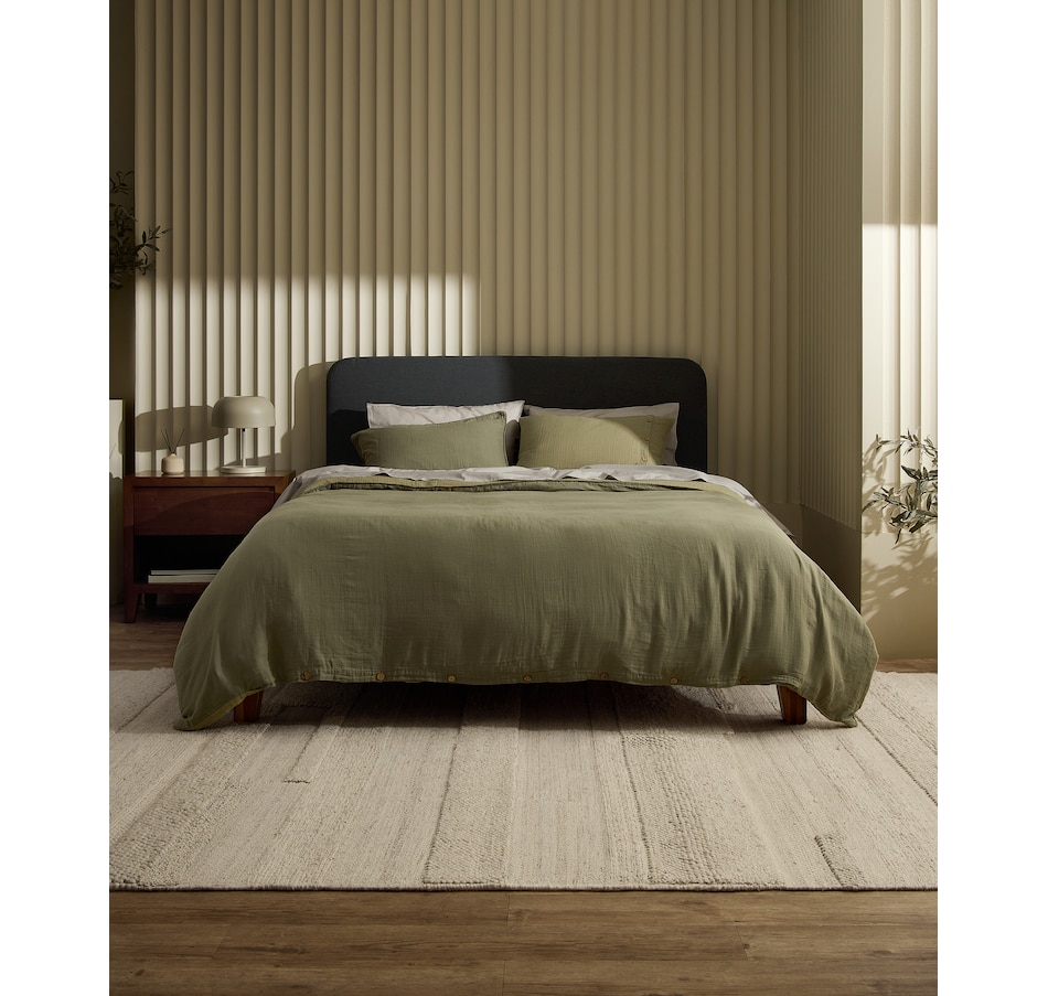 Image 753764_ALTMORE3.jpg, Product 753-764 / Price $200.00 - $230.00, Silk & Snow Muslin Duvet Cover from Silk & Snow on TSC.ca's Home & Garden department