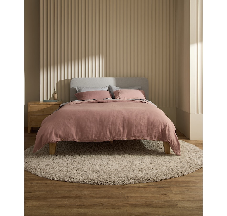 Image 753764_ALTMORE5.jpg, Product 753-764 / Price $200.00 - $230.00, Silk & Snow Muslin Duvet Cover from Silk & Snow on TSC.ca's Home & Garden department