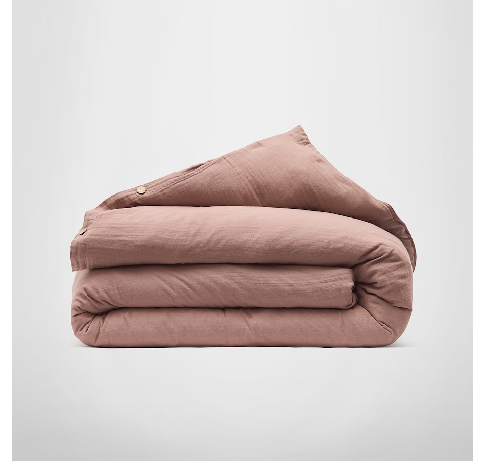 Image 753764_MYR.jpg, Product 753-764 / Price $200.00 - $230.00, Silk & Snow Muslin Duvet Cover from Silk & Snow on TSC.ca's Home & Garden department