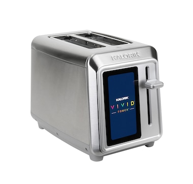 Kalorik Vivid 2-Slice TFT Toaster with Touchscreen (TO52622SS, stainless steel)