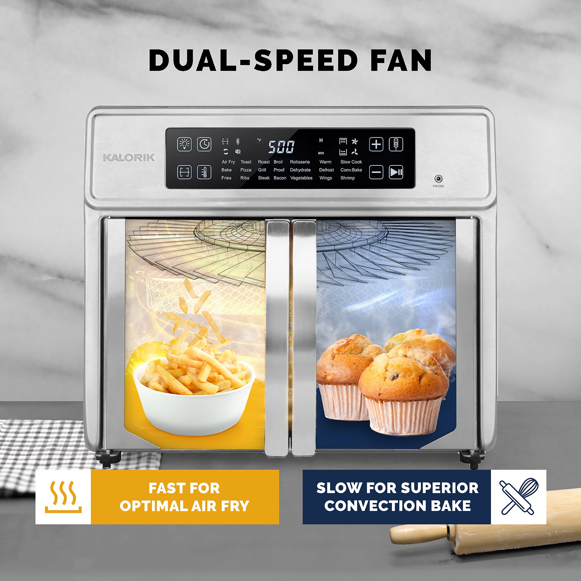 Kalorik Maxx Advance 26-Quart Digital Air Fryer Oven (AFO