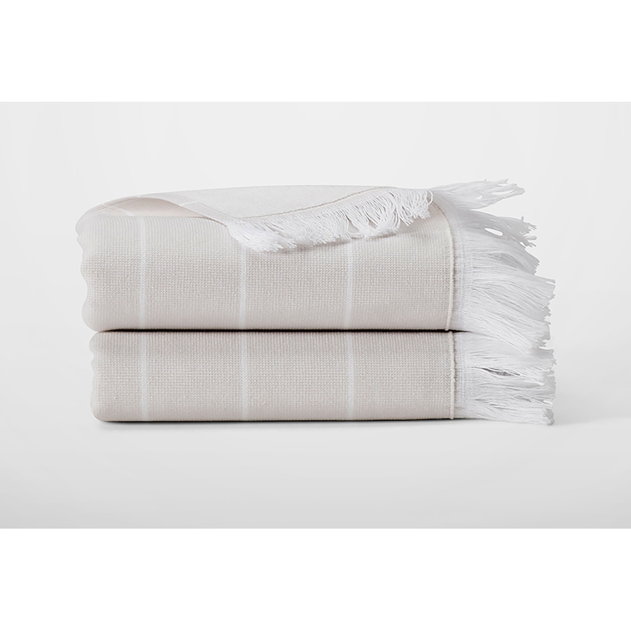Image 753818_FINN.jpg, Product 753-818 / Price $24.00, Silk & Snow Turkish Hand Towel (2-pack) from Silk & Snow on TSC.ca's Home & Garden department
