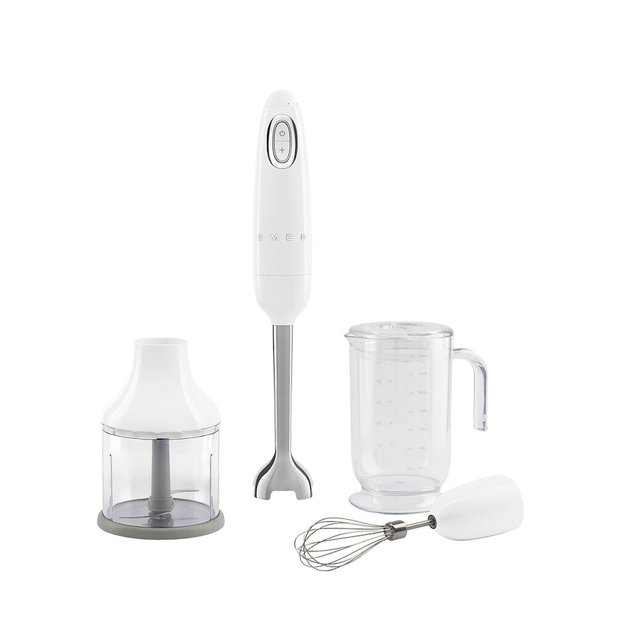 Image 753822_WHT.jpg, Product 753-822 / Price $199.99, SMEG '50s-Style Immersion Hand Blender with Attachments from Smeg on TSC.ca's Kitchen department