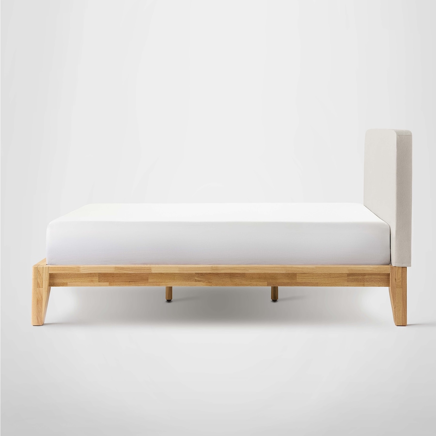 Image 753832_ALTMORE13.jpg, Product 753-832 / Price $1,000.00 - $1,750.00, Silk & Snow Wooden Bed Frame with Upholstered Headboard from Silk & Snow on TSC.ca's Home & Garden department