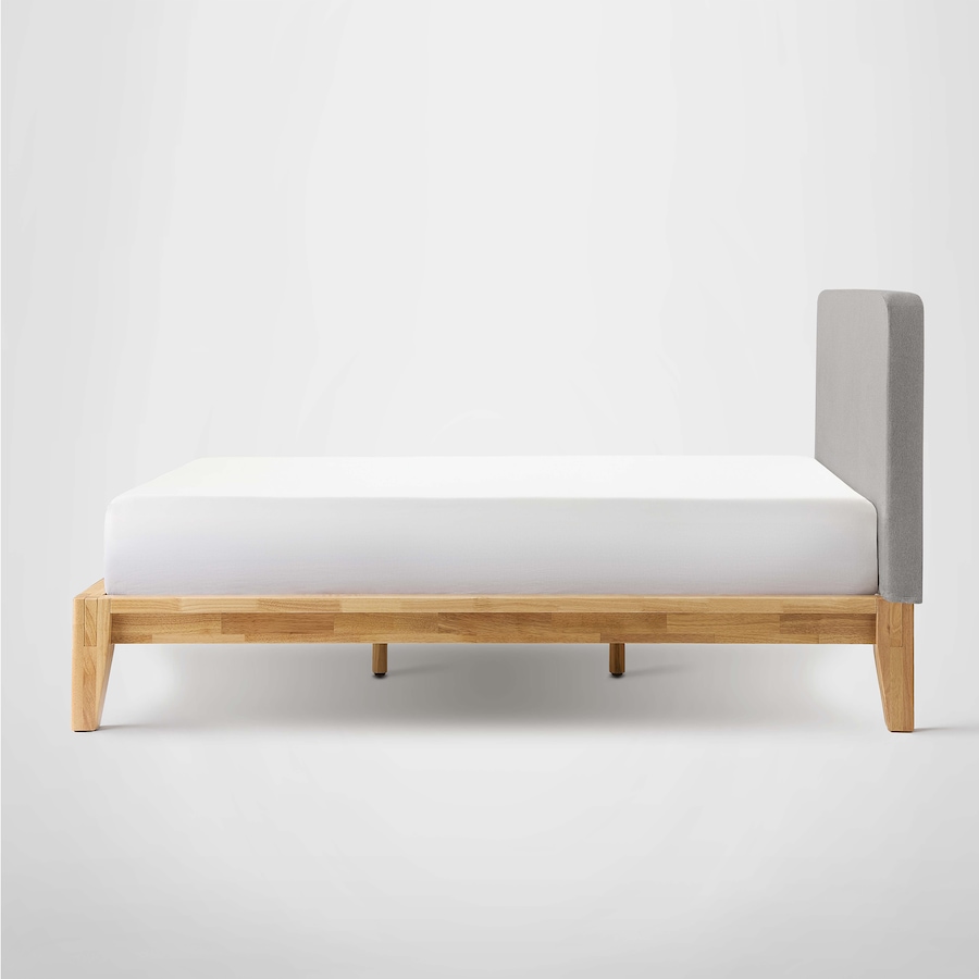 Image 753832_ALTMORE17.jpg, Product 753-832 / Price $1,000.00 - $1,750.00, Silk & Snow Wooden Bed Frame with Upholstered Headboard from Silk & Snow on TSC.ca's Home & Garden department
