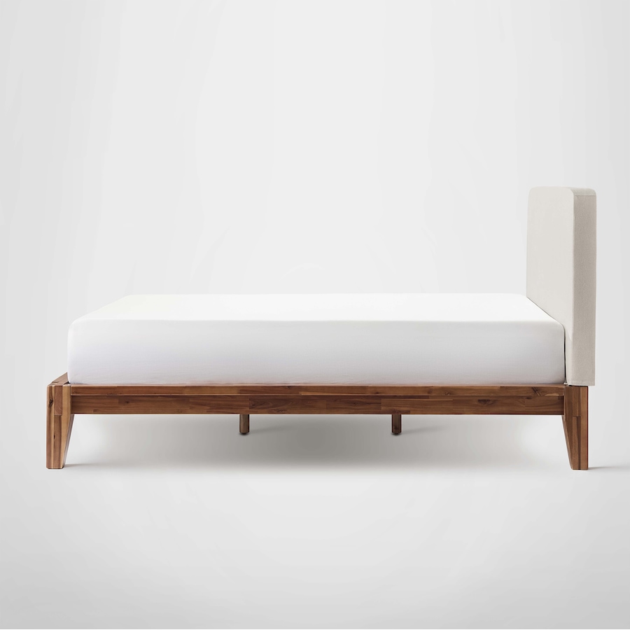 Image 753832_ALTMORE2.jpg, Product 753-832 / Price $1,000.00 - $1,750.00, Silk & Snow Wooden Bed Frame with Upholstered Headboard from Silk & Snow on TSC.ca's Home & Garden department