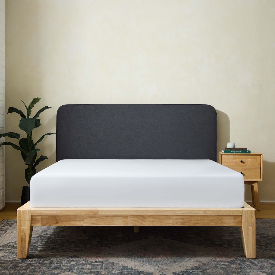 Image 753832_ALTMORE21.jpg, Product 753-832 / Price $1,000.00 - $1,750.00, Silk & Snow Wooden Bed Frame with Upholstered Headboard from Silk & Snow on TSC.ca's Home & Garden department