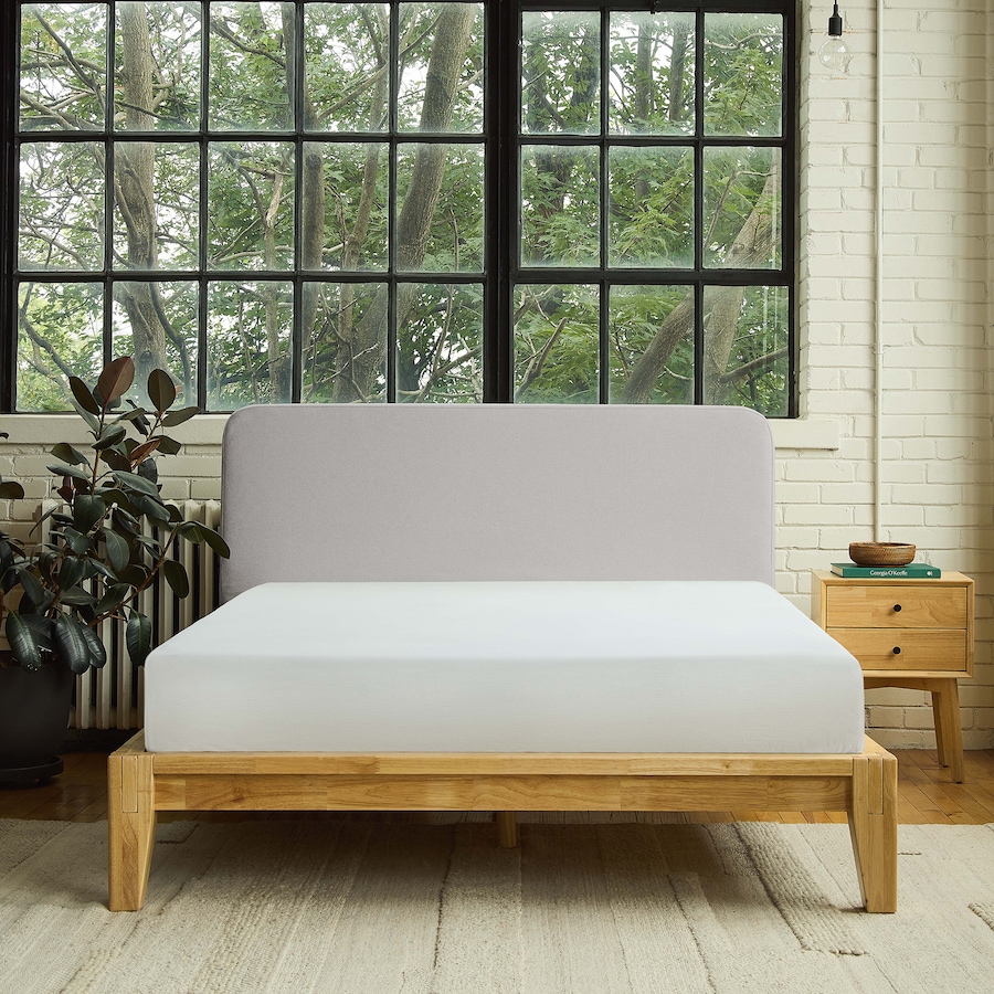 Image 753832_ALTMORE23.jpg, Product 753-832 / Price $1,000.00 - $1,750.00, Silk & Snow Wooden Bed Frame with Upholstered Headboard from Silk & Snow on TSC.ca's Home & Garden department