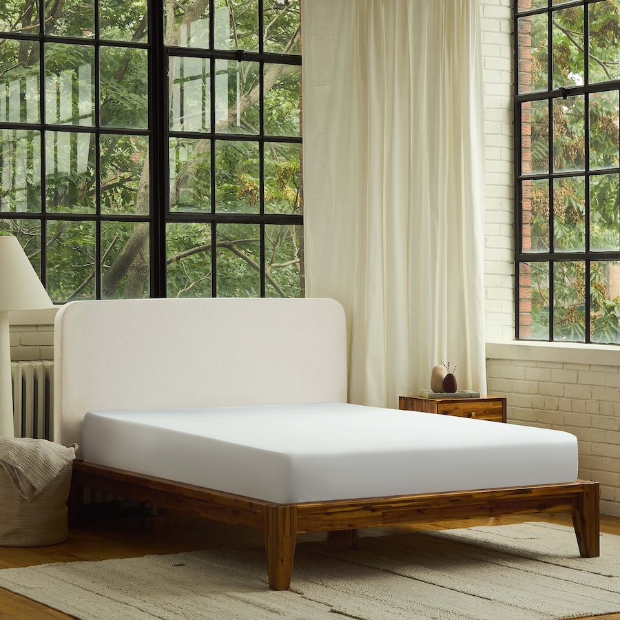Image 753832_ALTMORE7.jpg, Product 753-832 / Price $1,000.00 - $1,750.00, Silk & Snow Wooden Bed Frame with Upholstered Headboard from Silk & Snow on TSC.ca's Home & Garden department