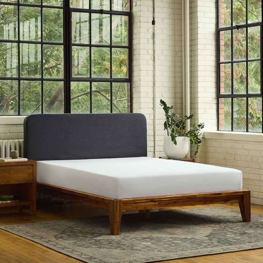 Image 753832_ALTMORE8.jpg, Product 753-832 / Price $1,000.00 - $1,750.00, Silk & Snow Wooden Bed Frame with Upholstered Headboard from Silk & Snow on TSC.ca's Home & Garden department