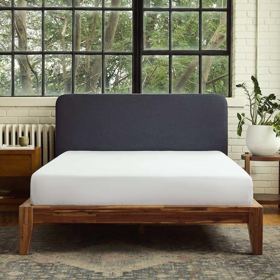 Image 753832_ALTMORE9.jpg, Product 753-832 / Price $1,000.00 - $1,750.00, Silk & Snow Wooden Bed Frame with Upholstered Headboard from Silk & Snow on TSC.ca's Home & Garden department