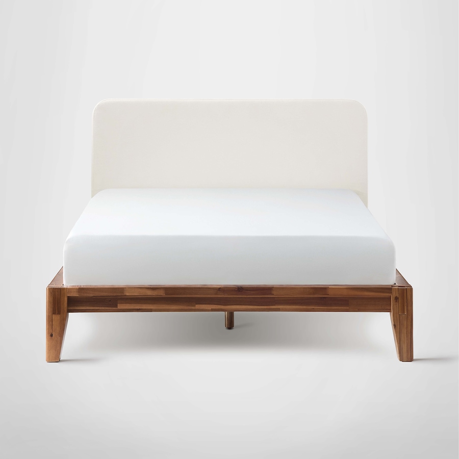 Image 753832_CORCD.jpg, Product 753-832 / Price $1,000.00 - $1,750.00, Silk & Snow Wooden Bed Frame with Upholstered Headboard from Silk & Snow on TSC.ca's Home & Garden department