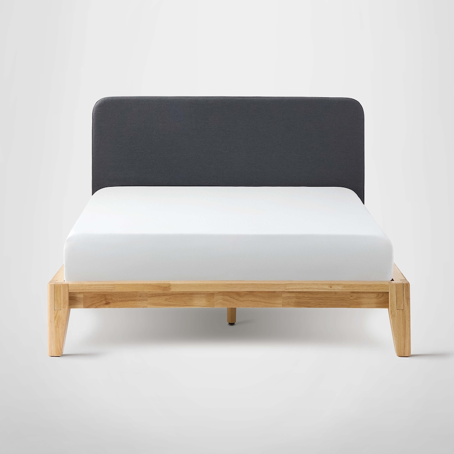Image 753832_NTRSE.jpg, Product 753-832 / Price $1,000.00 - $1,750.00, Silk & Snow Wooden Bed Frame with Upholstered Headboard from Silk & Snow on TSC.ca's Home & Garden department