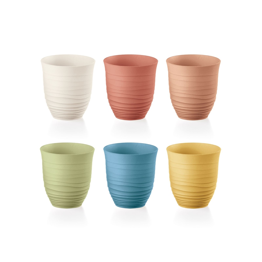 Image 753911.jpg, Product 753-911 / Price $45.00, Guzzini Tierra Low Tumblers (set of 6) from Guzzini on TSC.ca's Kitchen department