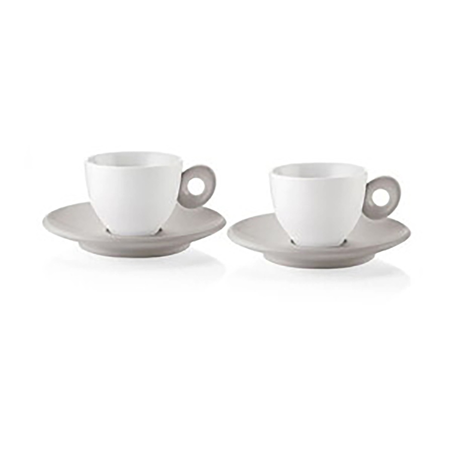 Image 753973_TPE.jpg, Product 753-973 / Price $42.00, Guzzini Everyday Espresso Cups with Saucers (set of 2) from Guzzini on TSC.ca's Kitchen department