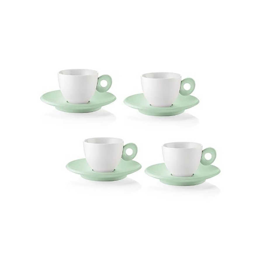 Image 753974_MAUGR.jpg, Product 753-974 / Price $75.00, Guzzini Everyday Espresso Cups with Saucers (set of 4) from Guzzini on TSC.ca's Kitchen department