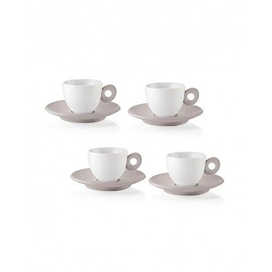 Image 753974_TPE.jpg, Product 753-974 / Price $75.00, Guzzini Everyday Espresso Cups with Saucers (set of 4) from Guzzini on TSC.ca's Kitchen department