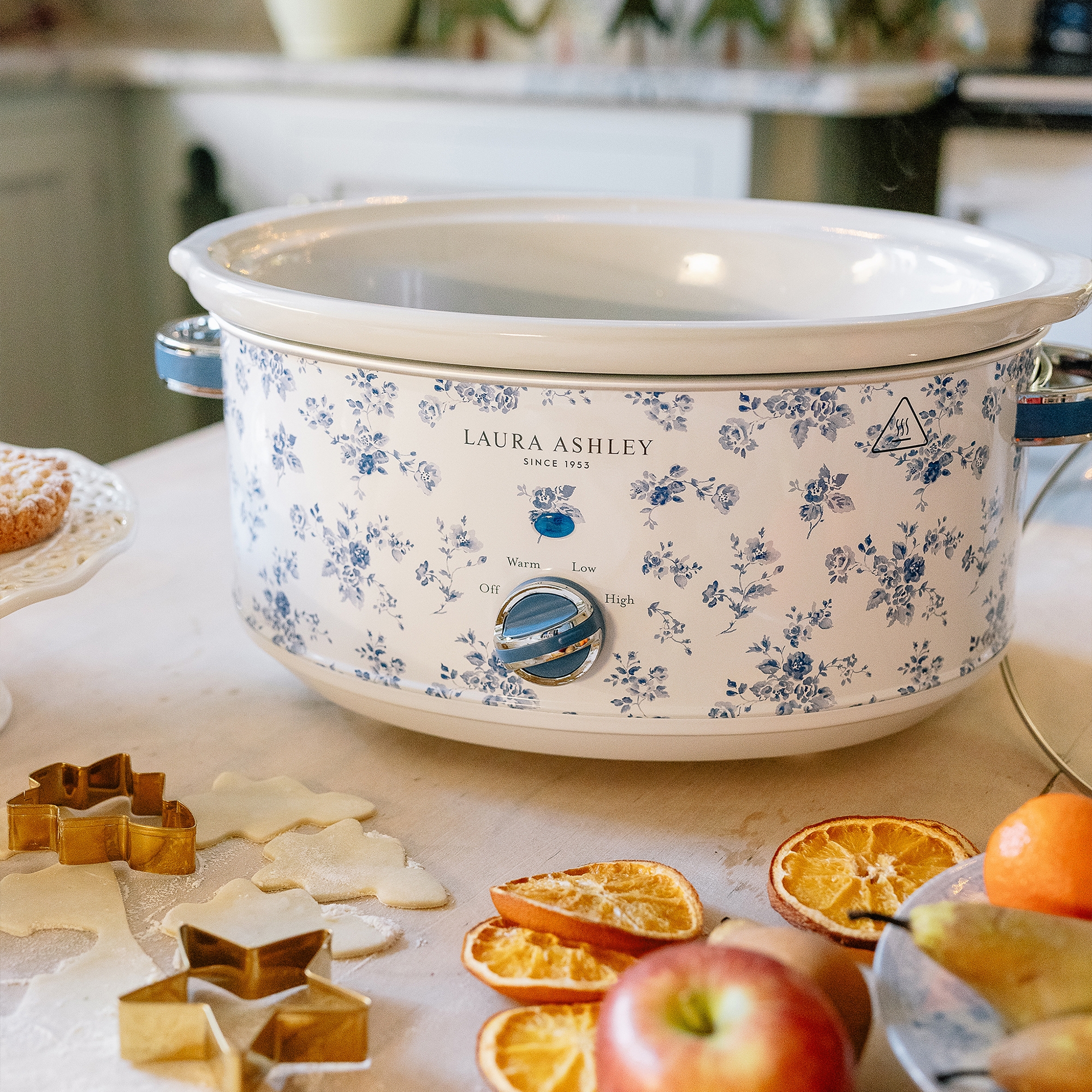 Laura Ashley Slow Cooker (6L, China Rose) - TSC.ca