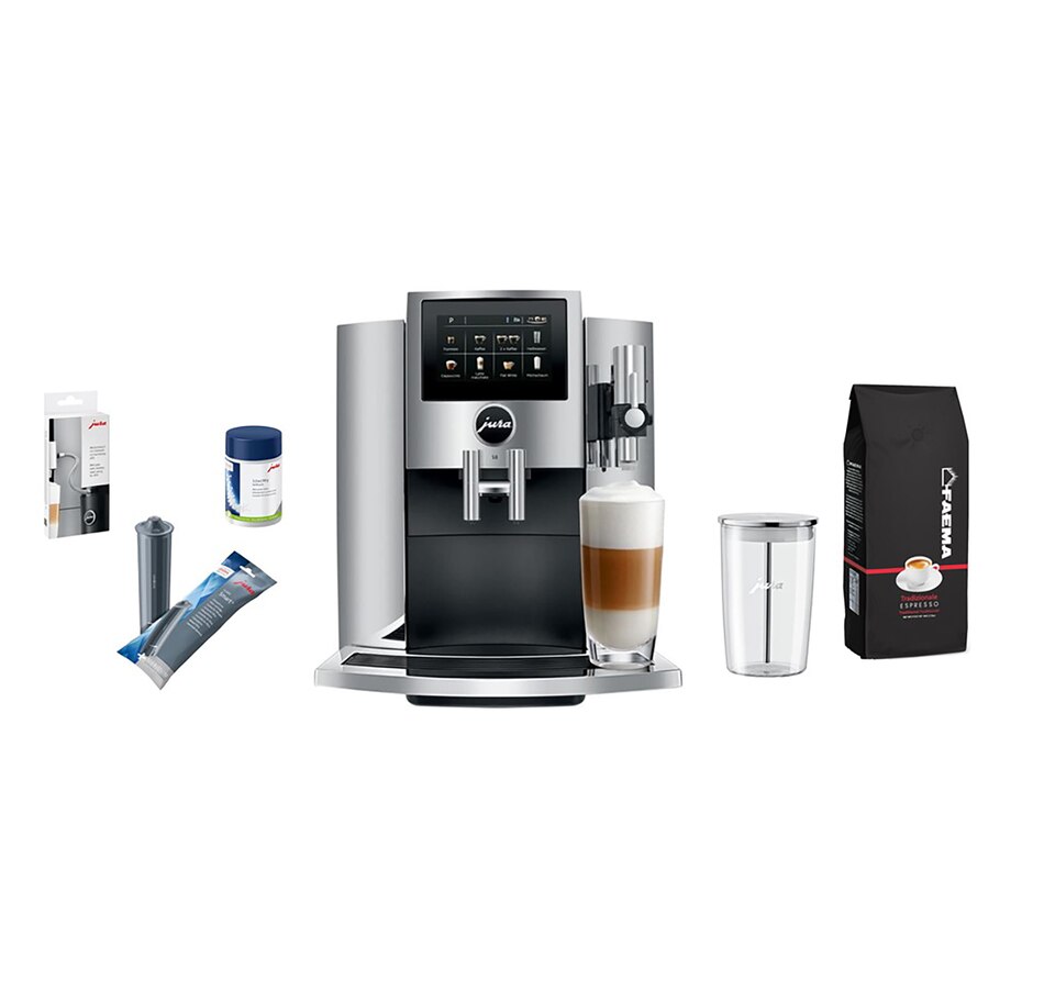 Image 754035.jpg, Product 754-035 / Price $3,289.79, Jura S8 Automatic Espresso Machine Bundle from Jura on TSC.ca's Kitchen department