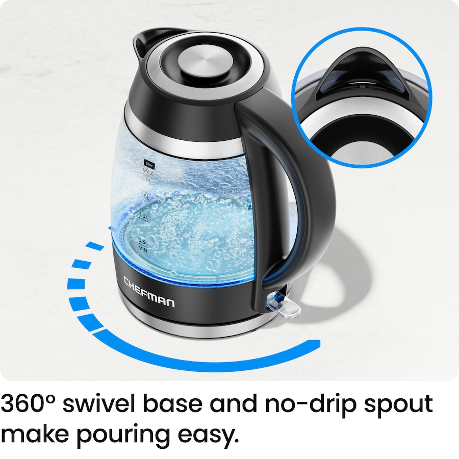 Image 754049_ALTMORE1.jpg, Product 754-049 / Price $44.99, Chefman Fast-Boil 1.8L Electric Kettle from Chefman on TSC.ca's Kitchen department