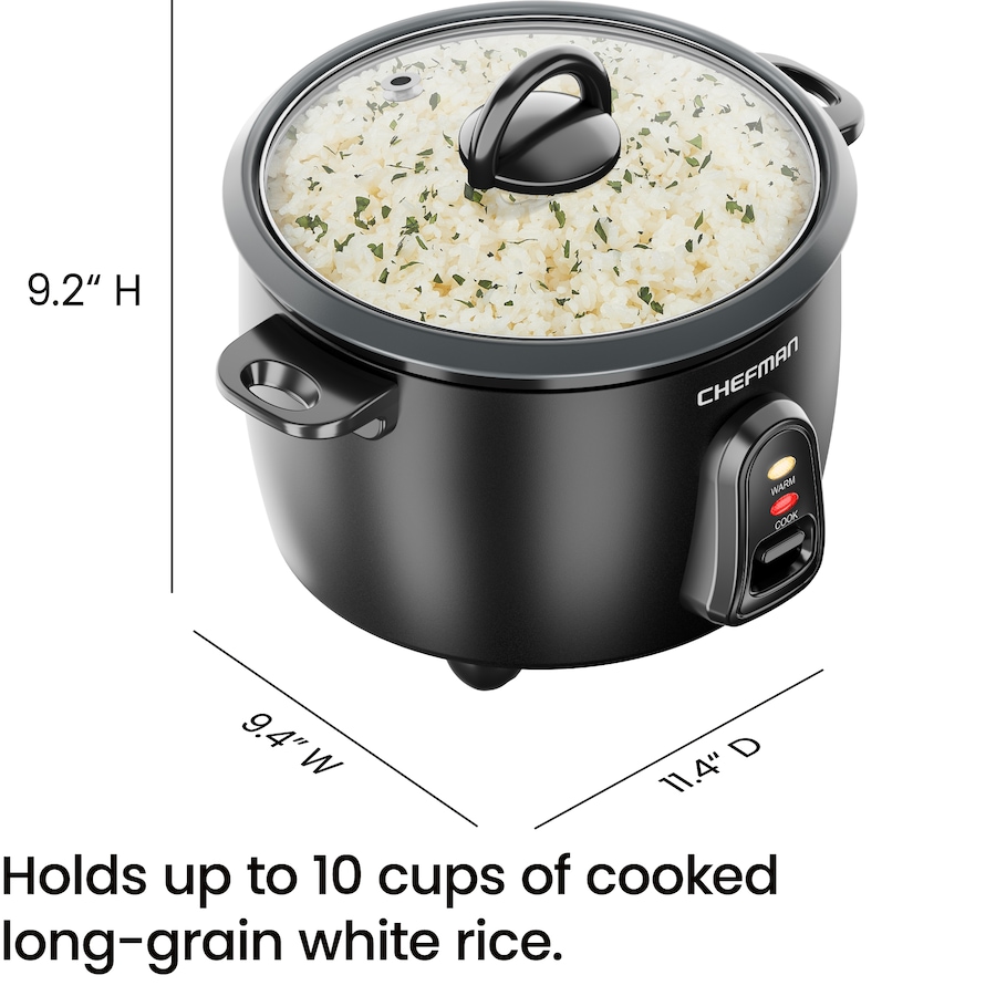 Image 754063_ALTMORE1.jpg, Product 754-063 / Price $39.99, Chefman One-Touch Rice Cooker (10 cups) from Chefman on TSC.ca's Kitchen department
