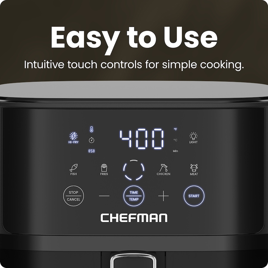 Image 754069_ALTMORE2.jpg, Product 754-069 / Price $159.99, Chefman TurboFry Touch 6-Quart Easy-View Air Fryer from Chefman on TSC.ca's Kitchen department