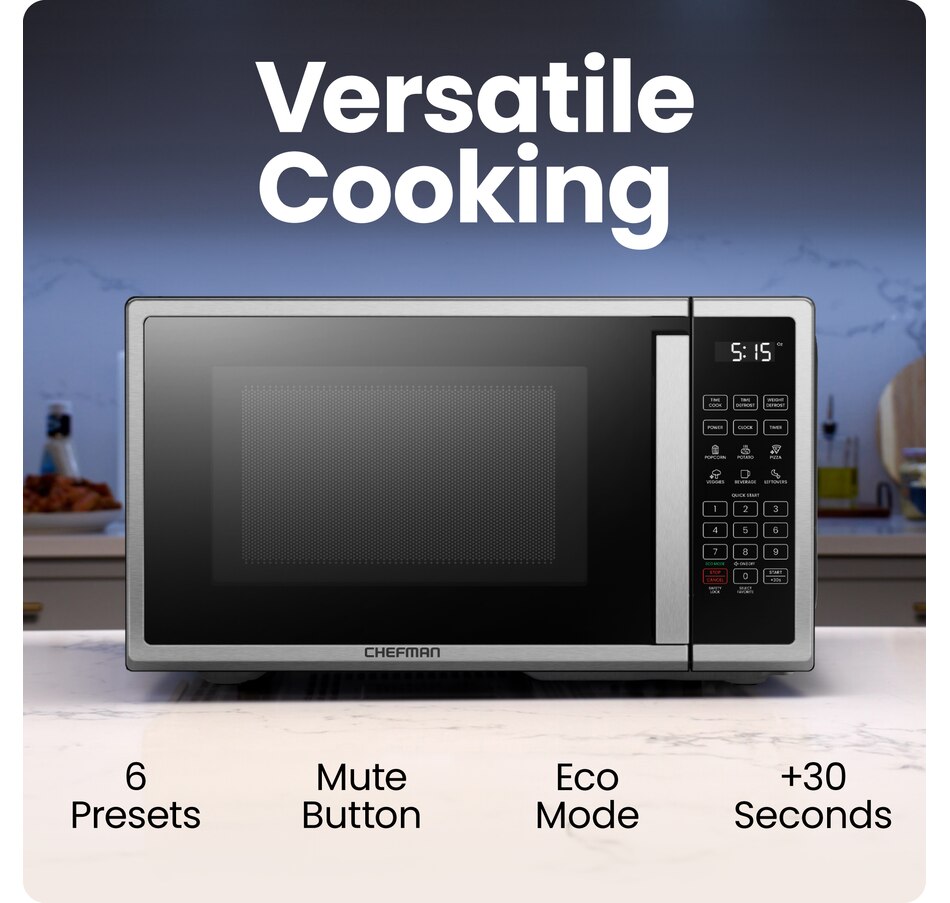 Image 754076_ALTMORE1.jpg, Product 754-076 / Price $199.99, Chefman Countertop Microwave (1.1 cu. ft.) from Chefman on TSC.ca's Kitchen department