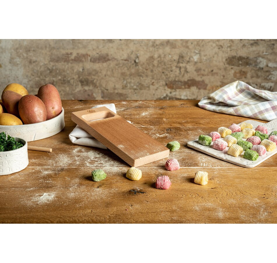 Image 754087_ALTMORE2.jpg, Product 754-087 / Price $32.00, Marcato Gnocchi Board with Garganelli Accessory from Marcato on TSC.ca's Kitchen department