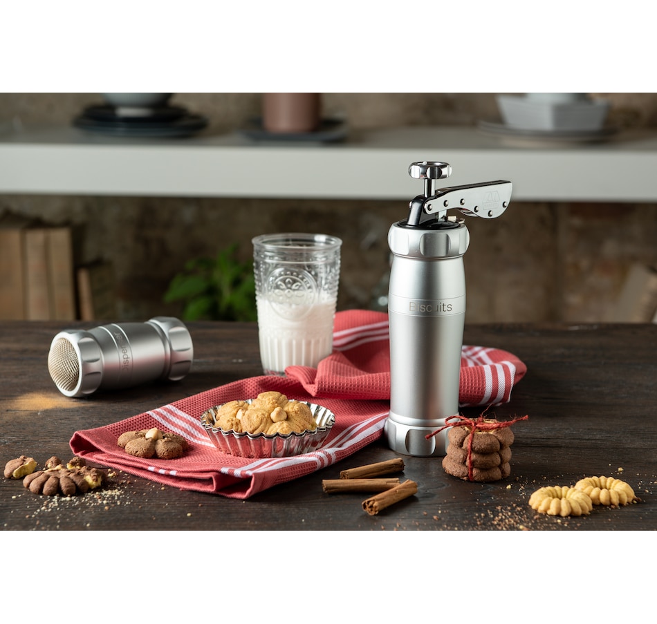 Image 754094_ALTMORE6.jpg, Product 754-094 / Price $105.00, Marcato Design Cookie Press from Marcato on TSC.ca's Kitchen department