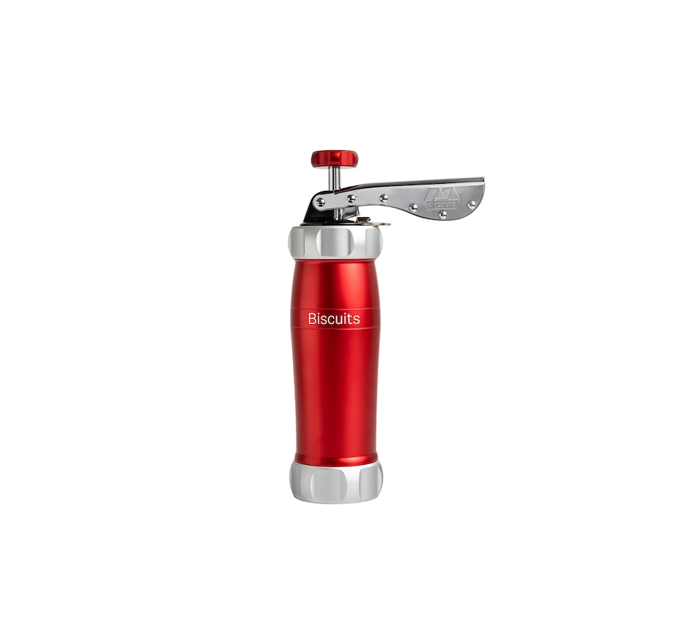 Image 754094_RED.jpg, Product 754-094 / Price $105.00, Marcato Design Cookie Press from Marcato on TSC.ca's Kitchen department
