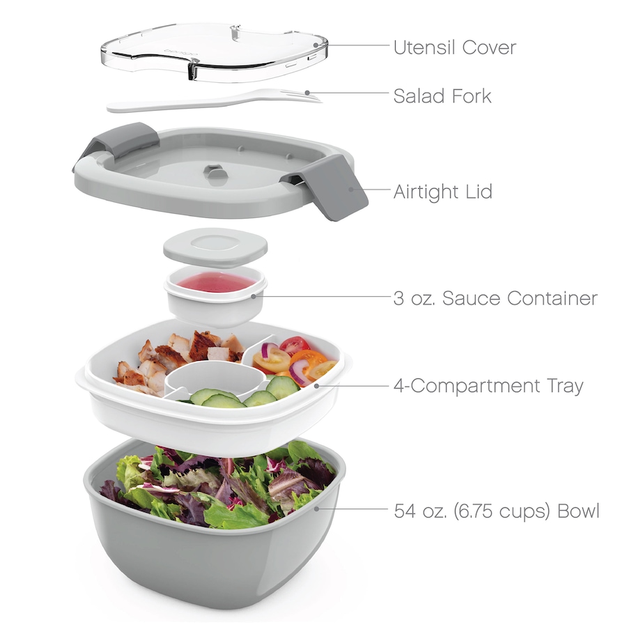 Image 754132_ALTMORE2.jpg, Product 754-132 / Price $29.99, Bentgo All-In-One Salad Container from Bentgo on TSC.ca's Kitchen department