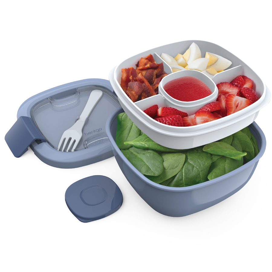 Image 754132_SLAT.jpg, Product 754-132 / Price $29.99, Bentgo All-In-One Salad Container from Bentgo on TSC.ca's Kitchen department