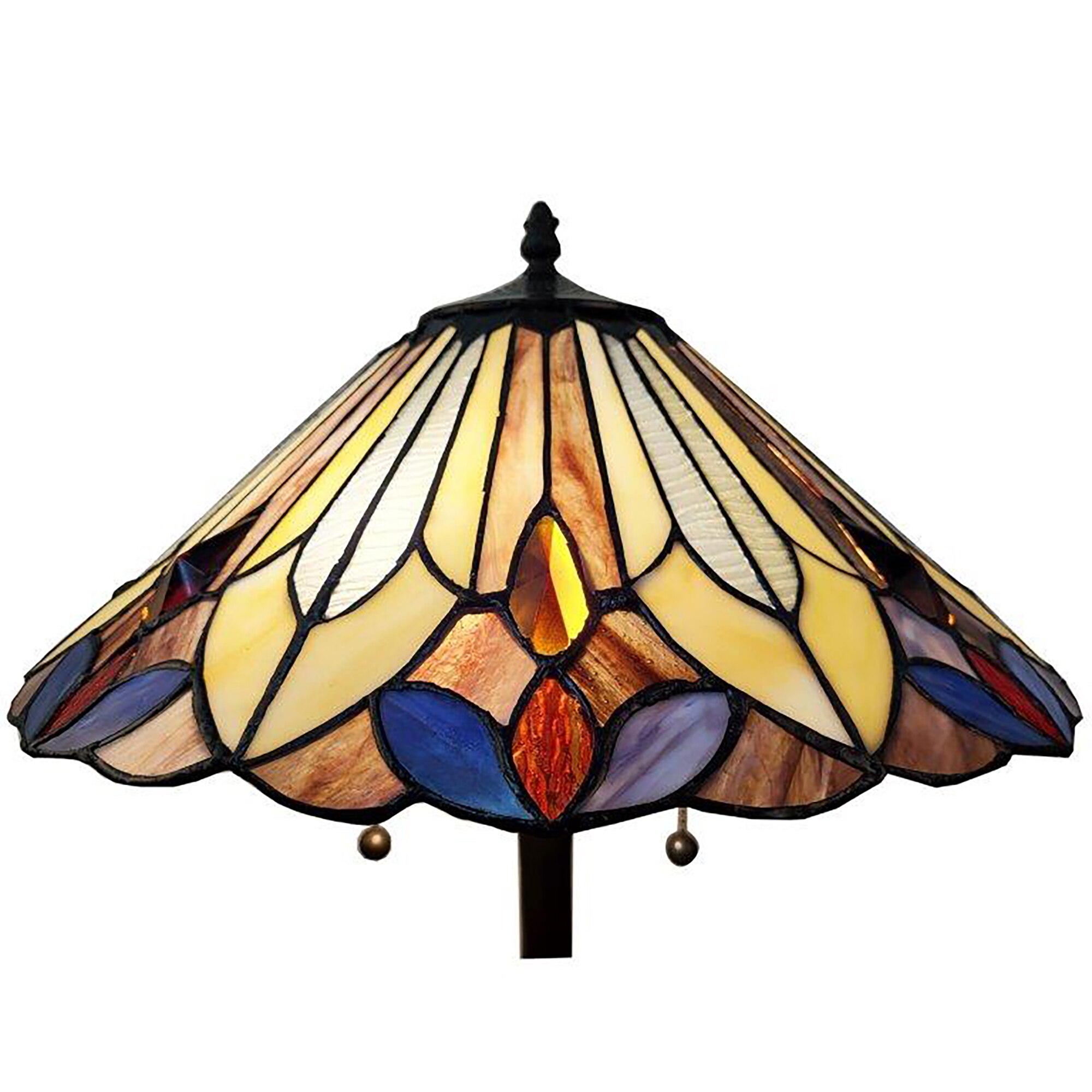 Fine Art Lighting Vintage Stained Glass Table Lamp - TSC.ca
