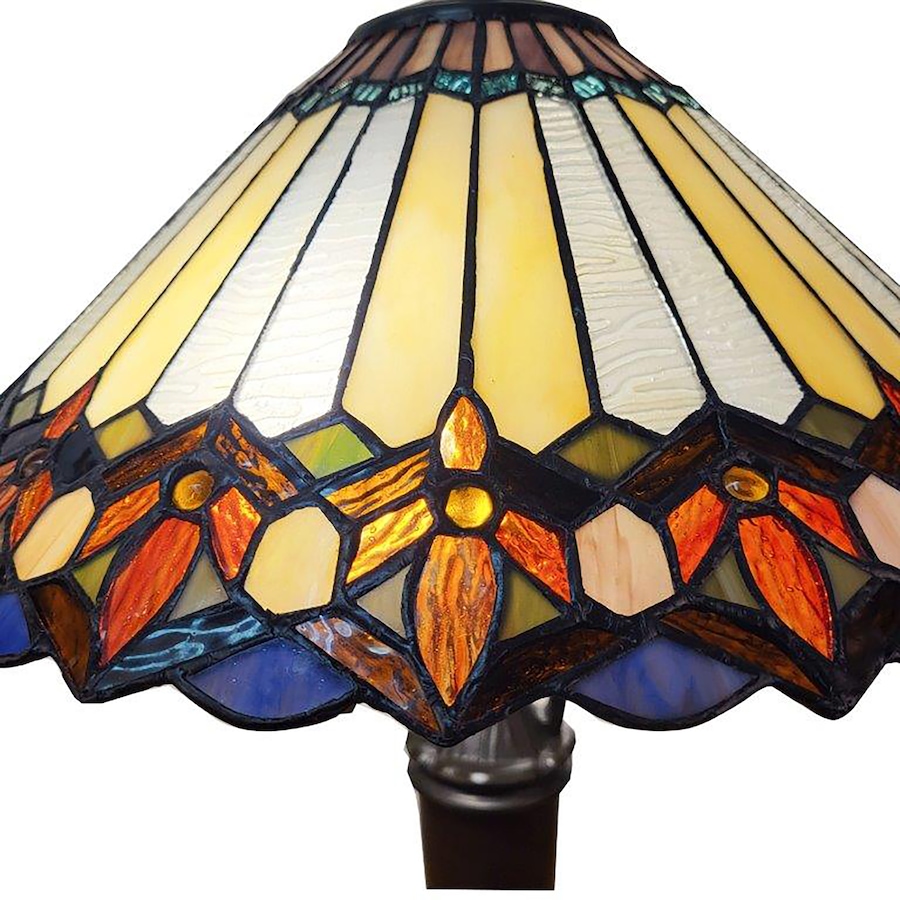 Image 754160_ALTMORE1.jpg, Product 754-160 / Price $379.99, Fine Art Lighting Tiffany Stained Glass Table Lamp and Handcrafted Tiffany Style Shade from Fine Art Lighting on TSC.ca's Home & Garden department