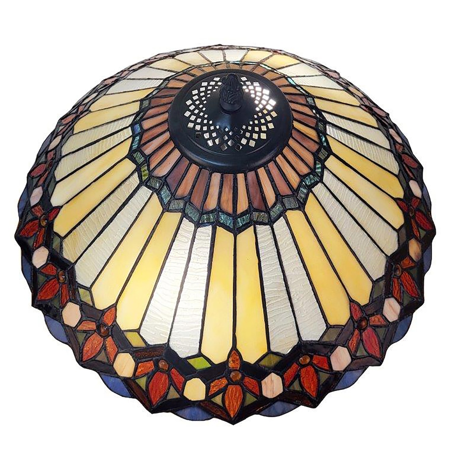 Image 754160_ALTMORE2.jpg, Product 754-160 / Price $379.99, Fine Art Lighting Tiffany Stained Glass Table Lamp and Handcrafted Tiffany Style Shade from Fine Art Lighting on TSC.ca's Home & Garden department