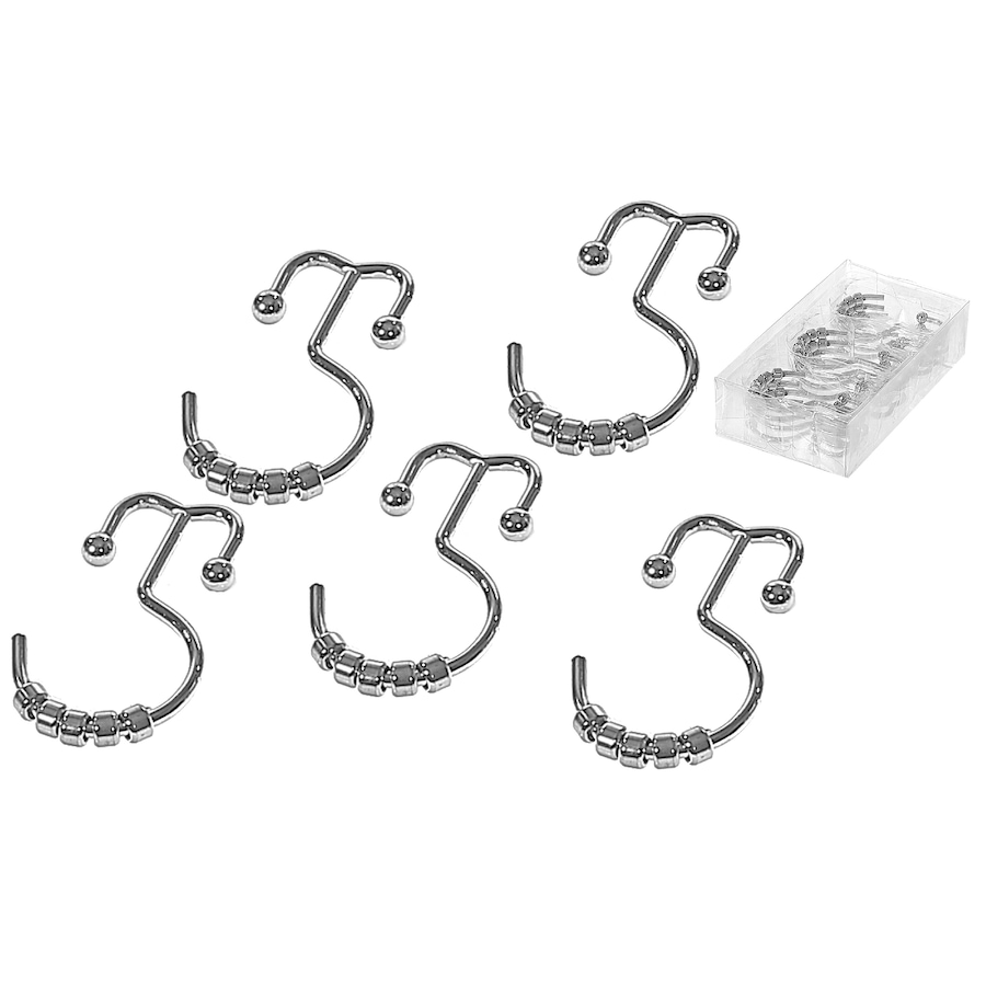 Image 754171.jpg, Product 754-171 / Price $19.99, IH Casadecor Shower Curtain/Liner Double Hook (12 pieces) from IH Casa Decor on TSC.ca's Home & Garden department