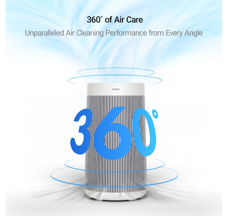 Image 754196_ALTMORE1.jpg, Product 754-196 / Price $339.99, Winix T810 360° All-in-One 4-Stage True HEPA Wi-Fi Air Purifier with PlasmaWave Technology from Winix on TSC.ca's Home & Garden department