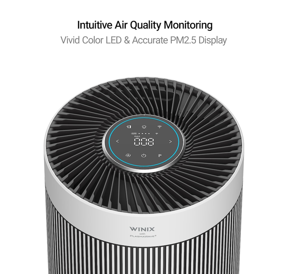 Image 754196_ALTMORE2.jpg, Product 754-196 / Price $339.99, Winix T810 360° All-in-One 4-Stage True HEPA Wi-Fi Air Purifier with PlasmaWave Technology from Winix on TSC.ca's Home & Garden department