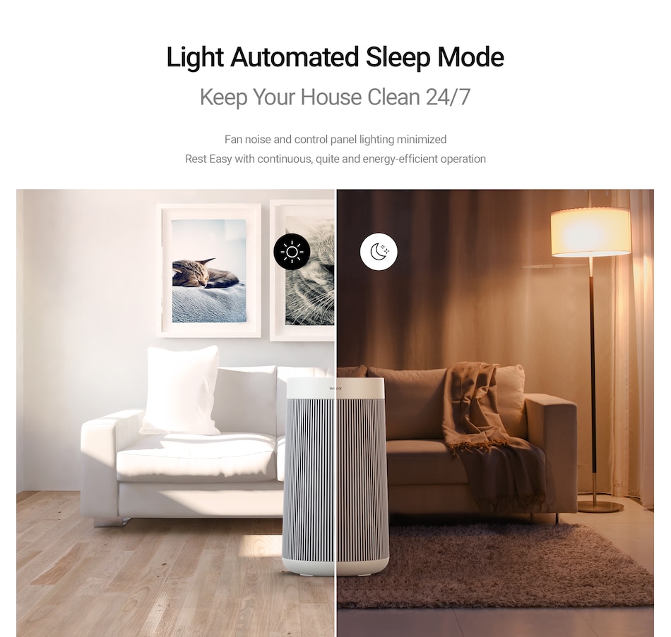 Image 754196_ALTMORE6.jpg, Product 754-196 / Price $339.99, Winix T810 360° All-in-One 4-Stage True HEPA Wi-Fi Air Purifier with PlasmaWave Technology from Winix on TSC.ca's Home & Garden department