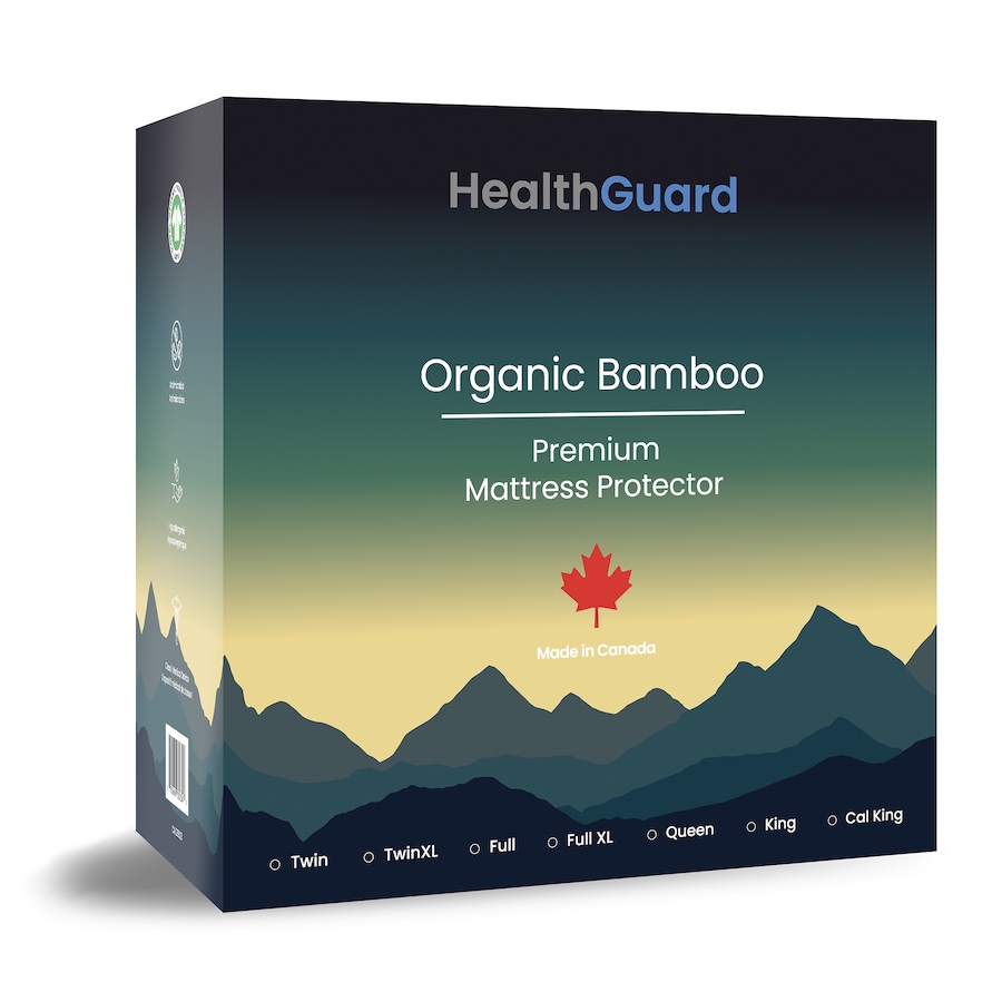 Image 754216.jpg, Product 754-216 / Price $159.99 - $199.99, Healthguard Organic Bamboo Waterproof Mattress Protector from Healthguard on TSC.ca's Home & Garden department