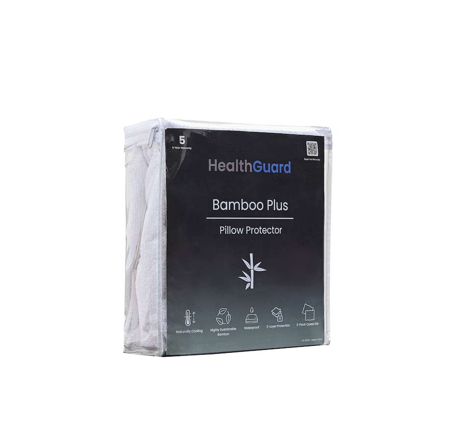 Image 754225_ALTMORE1.jpg, Product 754-225 / Price $29.99, Healthguard Bamboo Plus Waterproof Pillow Protectors (2-pack) from Healthguard on TSC.ca's Home & Garden department