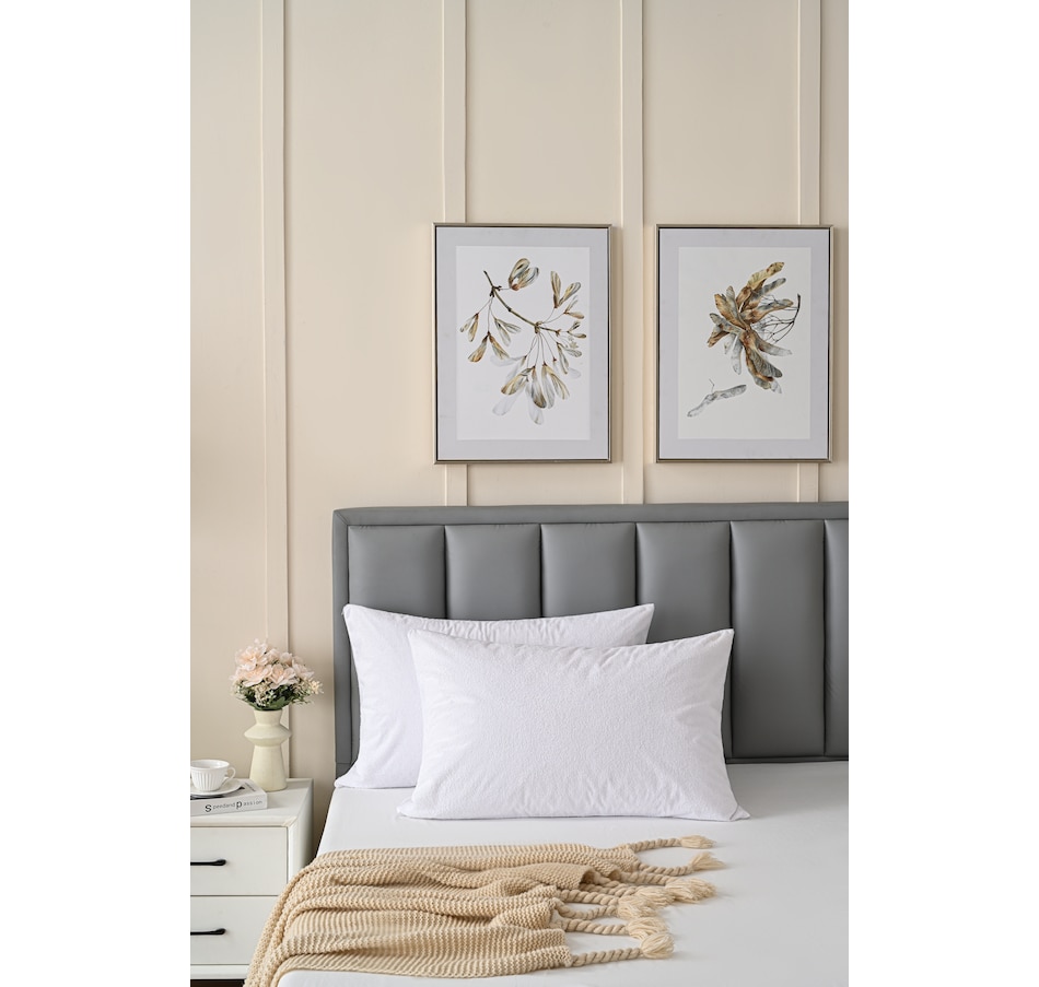 Image 754225_ALTMORE3.jpg, Product 754-225 / Price $29.99, Healthguard Bamboo Plus Waterproof Pillow Protectors (2-pack) from Healthguard on TSC.ca's Home & Garden department