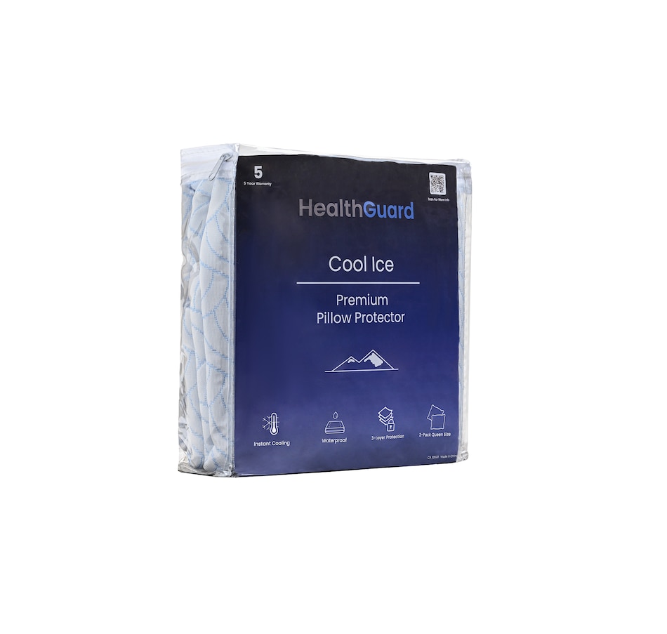 Image 754227_ALTMORE1.jpg, Product 754-227 / Price $79.99, Healthguard Cool Ice Pillows Waterproof Pillow Protectors (2-pack) from Healthguard on TSC.ca's Home & Garden department