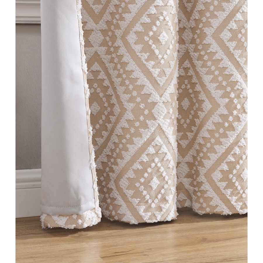 Image 754228_ALTMORE8.jpg, Product 754-228 / Price $34.99 - $44.99, Swift Home Jacquard Clip Blackout Rod Pocket Single Window Panel from CATHAY HOME  on TSC.ca's Home & Garden department