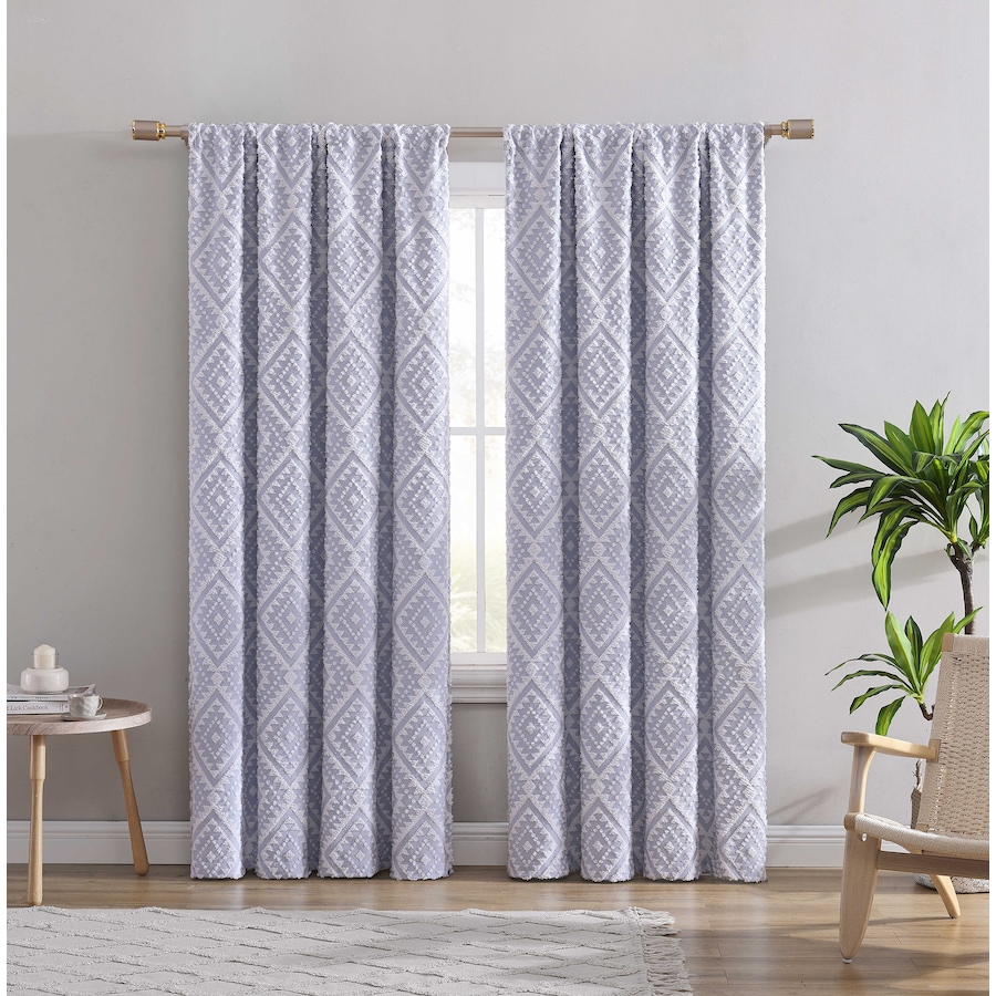 Image 754228_ICYBL.jpg, Product 754-228 / Price $34.99 - $44.99, Swift Home Jacquard Clip Blackout Rod Pocket Single Window Panel from CATHAY HOME  on TSC.ca's Home & Garden department