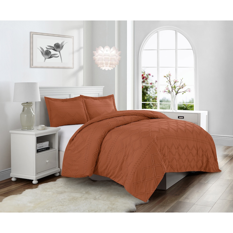 Image 754231_BRI.jpg, Product 754-231 / Price $39.99 - $49.99, Krinkle Diamond Prewashed Duvet Cover Set from CATHAY HOME  on TSC.ca's Home & Garden department
