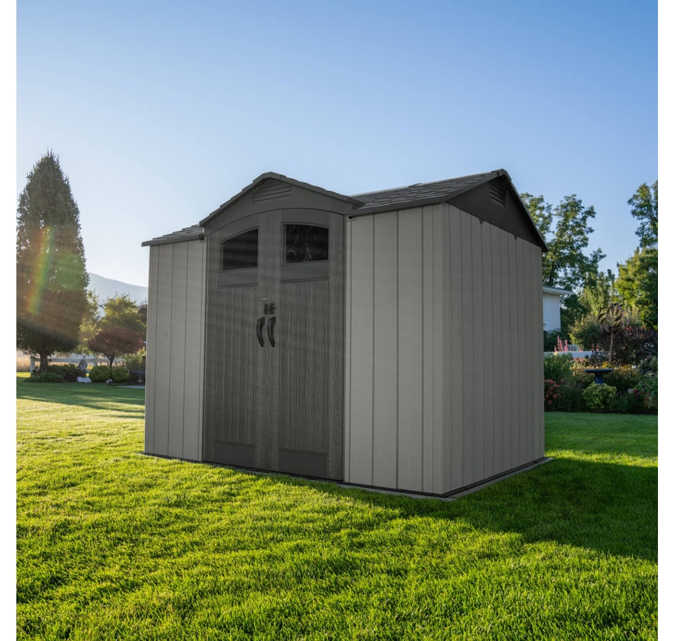 Image 754245_ALTMORE2.jpg, Product 754-245 / Price $2,499.99, Lifetime 9.5' x 7' Side Entry Outdoor Storage Shed from Lifetime on TSC.ca's Home & Garden department