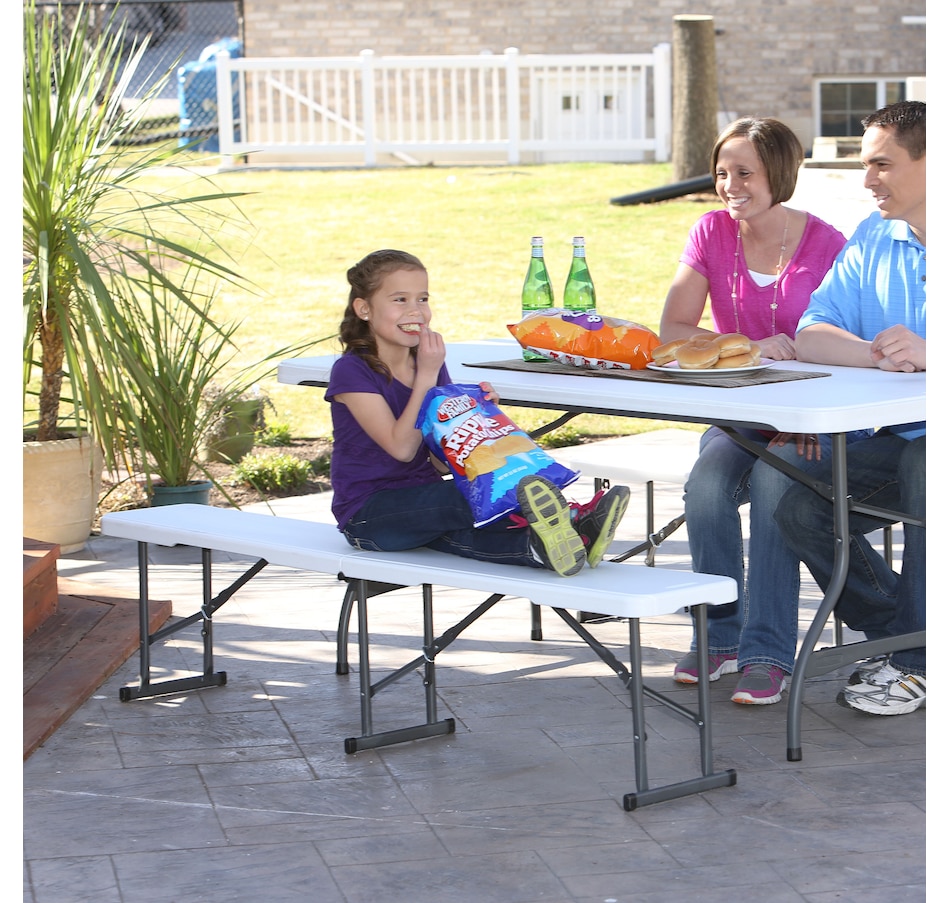 Image 754247_ALTMORE2.jpg, Product 754-247 / Price $79.99, Lifetime 6' Fold-in-Half Bench from Lifetime on TSC.ca's Home & Garden department